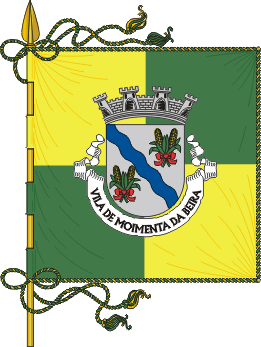 Estandarte do municpio de Moimenta da Beira