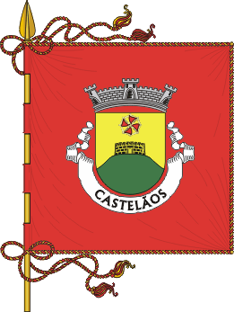 Estandarte da freguesia de Castelos