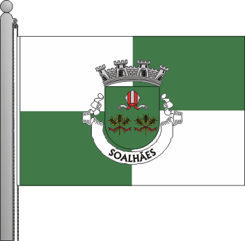 Bandeira da freguesia de Soalhes