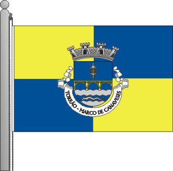 Bandeira da freguesia de Torrão