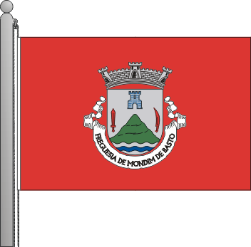 Bandeira da freguesia de Mondim de Basto