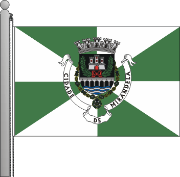 Bandeira do municpio de Mirandela