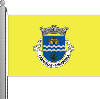 Bandeira da freguesia de Cabanelas