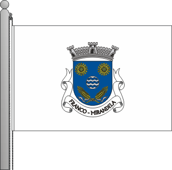 Bandeira da freguesia de Franco