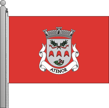 Bandeira da freguesia de Atenor