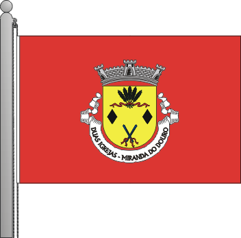 Bandeira da freguesia de Duas Igrejas
