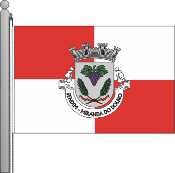 Bandeira da freguesia de Sendim