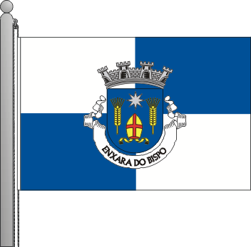 Bandeira da freguesia de Enxara do Bispo