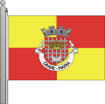 Bandeira da freguesia de Gradil