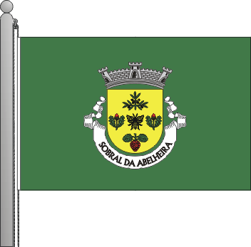 Bandeira da freguesia de Sobral da Abelheira