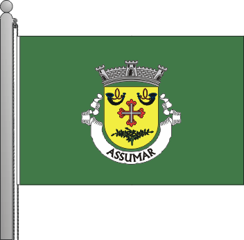 Bandeira da freguesia de Assumar