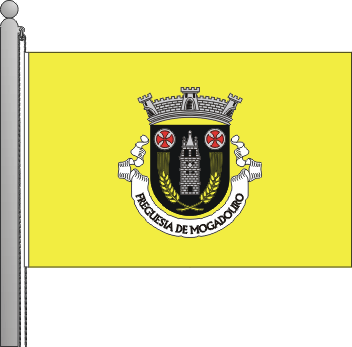 Bandeira da freguesia de Mogadouro