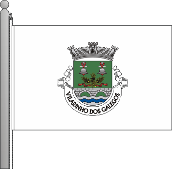 Bandeira da freguesia de Vilarinho dos Galegos