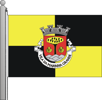 Bandeira do municpio da Marinha Grande