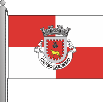 Bandeira da freguesia de Castro Laboreiro