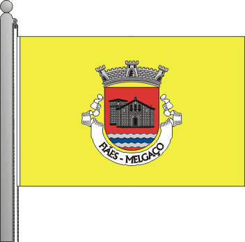 Bandeira da freguesia de Fies