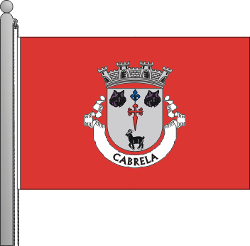 Bandeira da freguesia de Cabrela