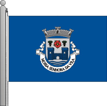 Bandeira da freguesia de Nossa Senhora da Vila