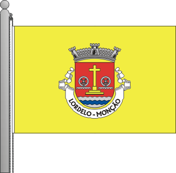 Bandeira da freguesia de Lordelo