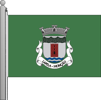 Bandeira da freguesia de Lapela