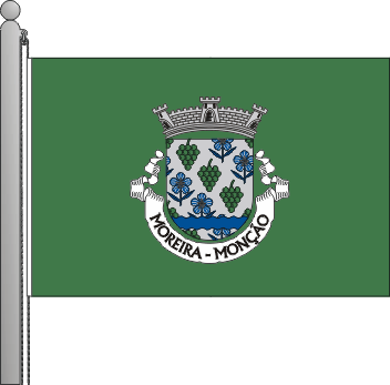 Bandeira da freguesia de Moreira