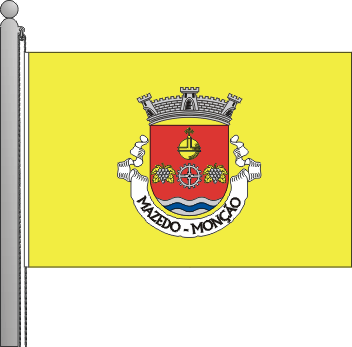 Bandeira da freguesia de Mazedo
