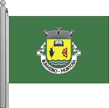 Bandeira da freguesia de Bunheiro