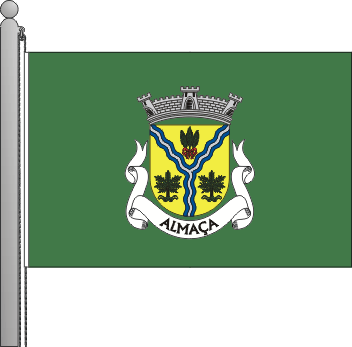 Bandeira da freguesia de Almaa