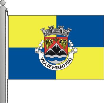Bandeira do município de Mesão Frio