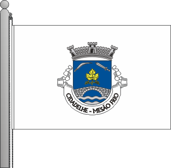 Bandeira da freguesia de Cidadelhe