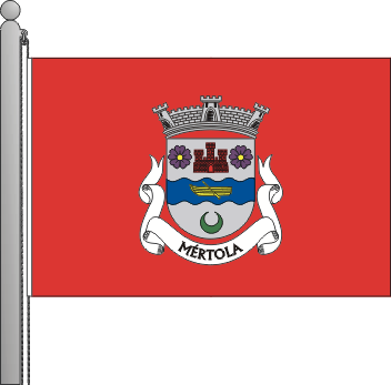 Bandeira da freguesia de Mrtola