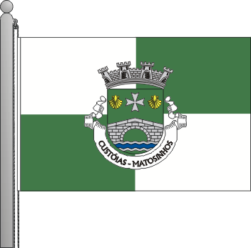 Bandeira da freguesia de Custias