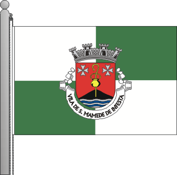 Bandeira da freguesia de So Mamede de Infesta