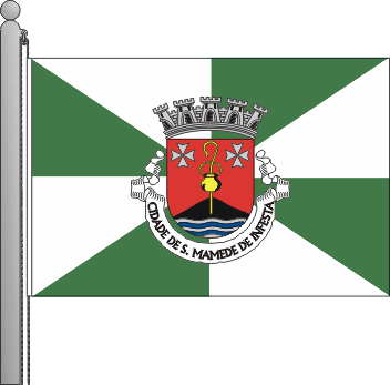 Bandeira da freguesia de So Mamede de Infesta