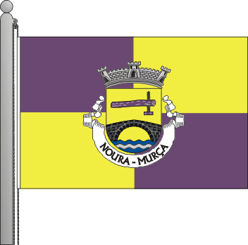 Bandeira da freguesia de Noura