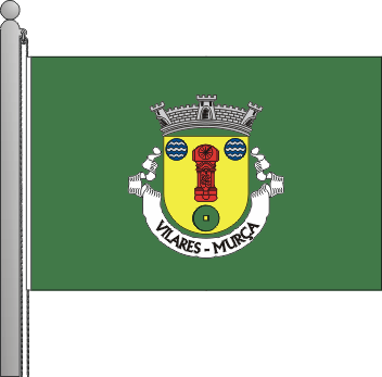 Bandeira da freguesia de Vilares