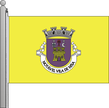 Bandeira do município de Nisa