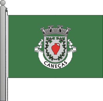 Bandeira da freguesia de Caneas