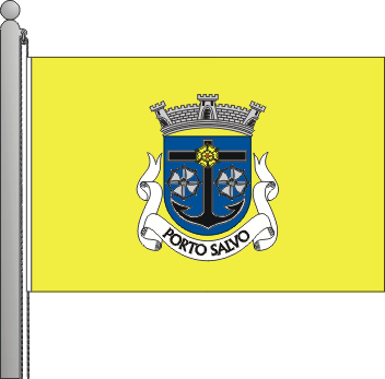 Bandeira da freguesia de Porto Salvo