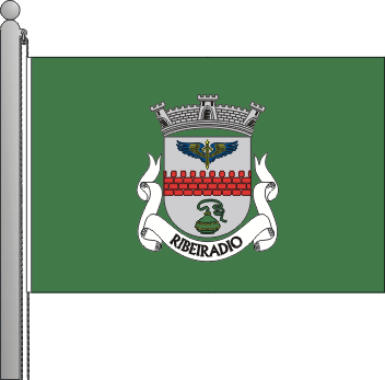 Bandeira da freguesia de Ribeiradio