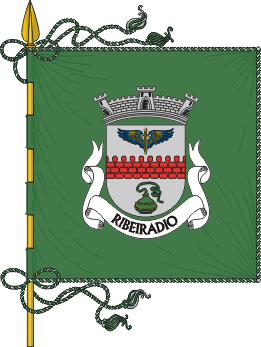Estandarte da freguesia de Ribeiradio