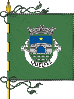 Estandarte da freguesia de Quelfes