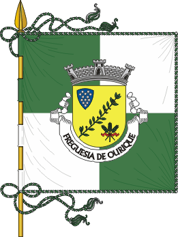 Estandarte da freguesia de Ourique