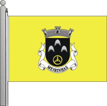 Bandeira da freguesia de Meirinhas