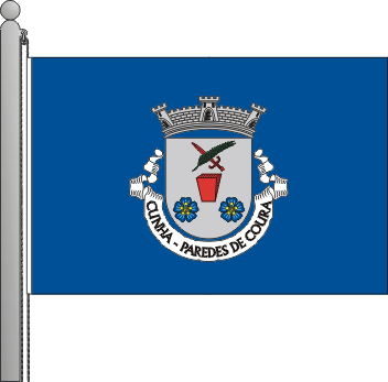 Bandeira da freguesia de Cunha