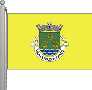 Bandeira da freguesia de Vila Cova do Covelo