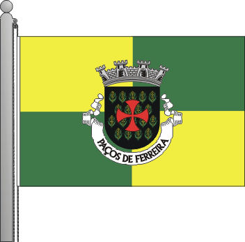 Bandeira do município de Paços de Ferreira