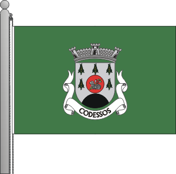 Bandeira da freguesia de Codessos