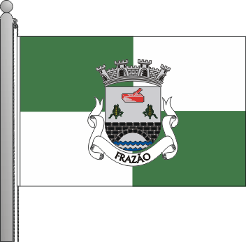 Bandeira da freguesia de Frazão