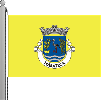 Bandeira da freguesia de Marateca